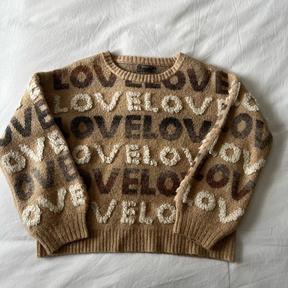 Anthropologie LOVE Sweater